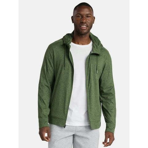 Men's and Big Men's ButterCore Soft Full Zip Hoodie, Sizes S-3XL