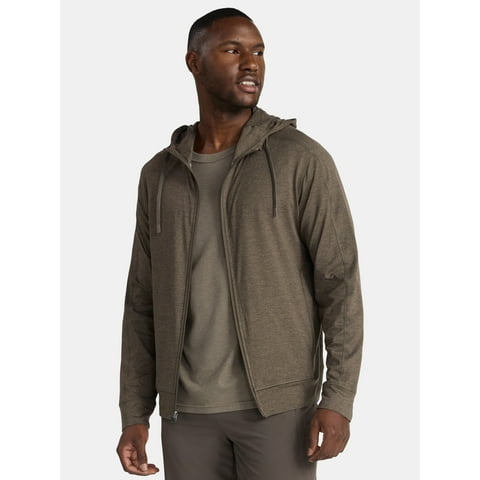 Men's and Big Men's ButterCore Soft Full Zip Hoodie, Sizes S-3XL