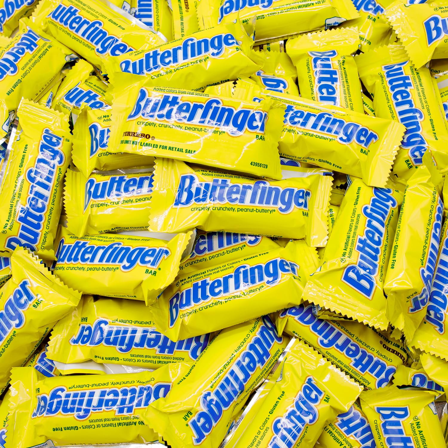 BUTTERFINGER Candy Bars 3 lb Fun Size – Bulk Bag, Crisp, Chocolatey ...