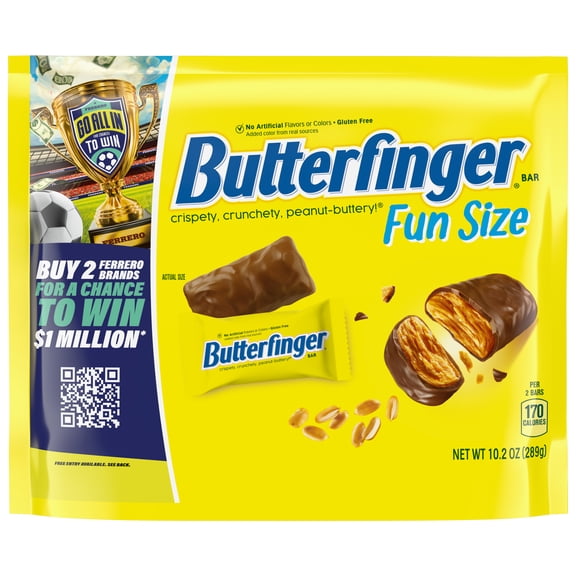 Butterfinger Fun Size Stand Up Bag 10.2oz