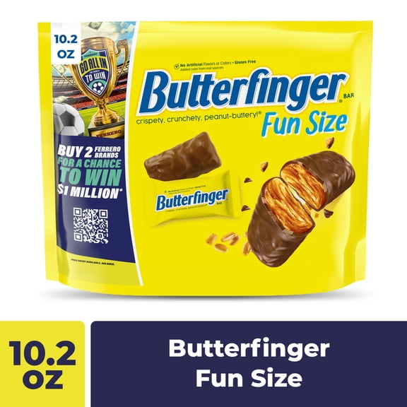Butterfinger Fun Size Stand Up Bag 10.2oz