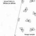 thumbnail image 1 of Butterflies - P&B Textiles Ramblings Fun White Tone On Tone Pnbramf-4071-W, 1 of 1