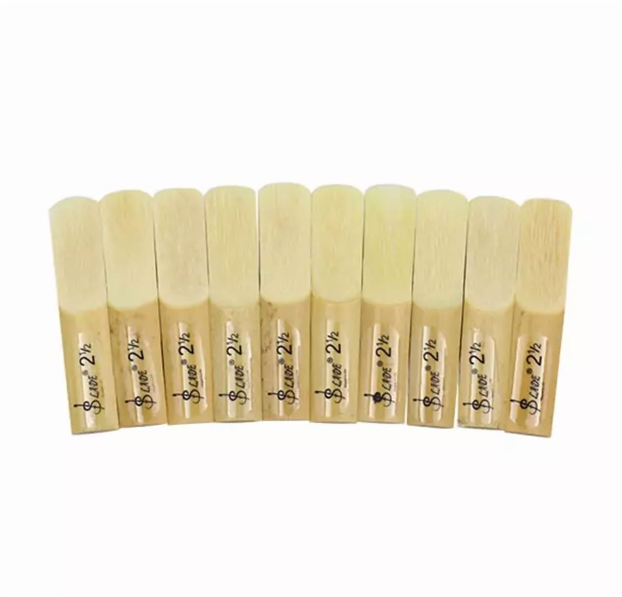 BUTTERFLY- 10Pcs Clarinet Reeds Reed For Strength 2.5 Saxophone Sax Accessories