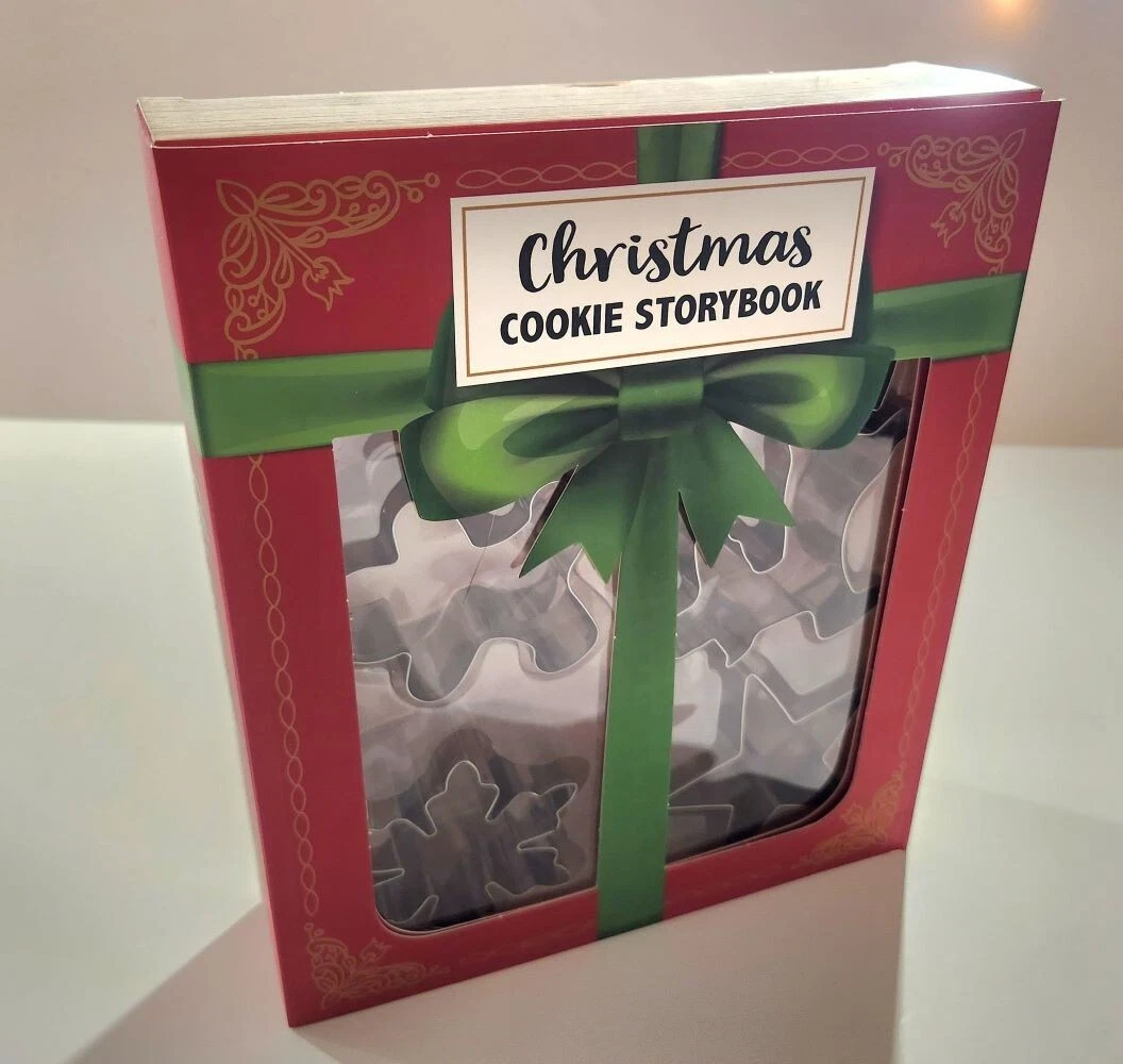 BUTTERFLY- 12 Metal Cookie Cutters - Christmas Cookie Storybook By Celebrate It - New