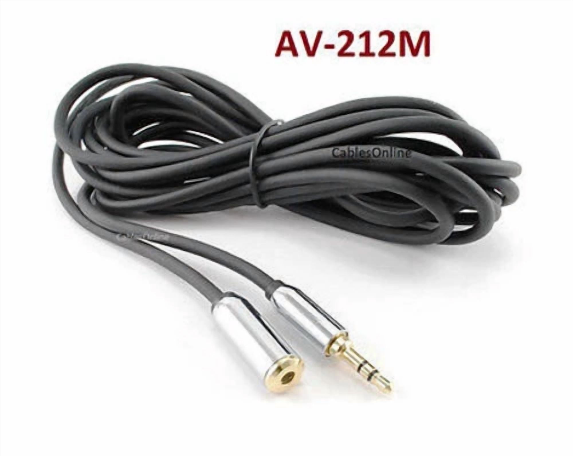 BUTTERFLY- 12Ft Mobile-Type Stereo 3.5Mm (1/8") Trs Male To Female Audio Extension Cable
