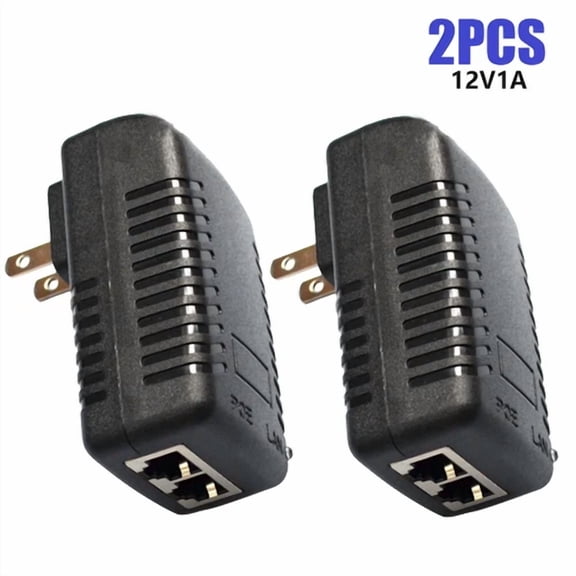 BUTTERFLY- 12V 1A 24W Poe Injector Power Over Ethernet Adapter For 802.3Af Ip Phone Wlan Ap