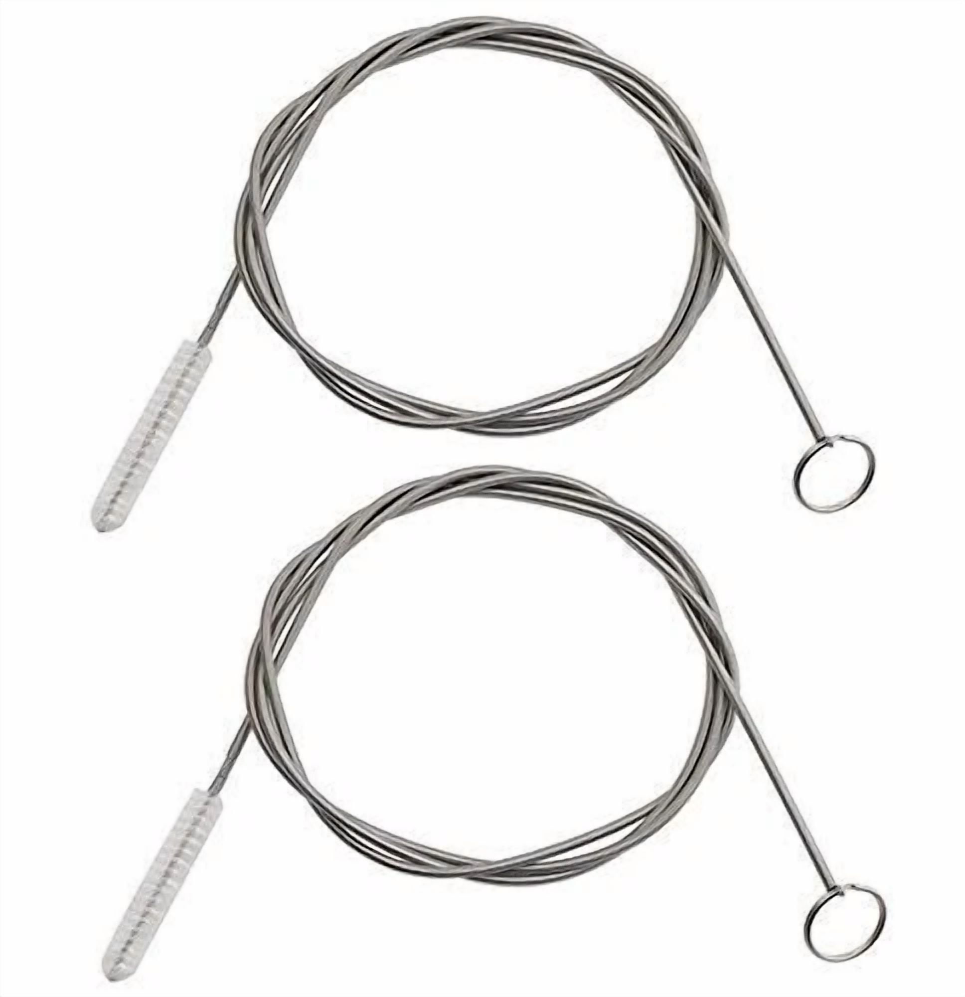 BUTTERFLY- 2 Pack 60 In Long Pipe Cleaner Flexible Tube Cleaning Brush Fridge Cleaning Tool