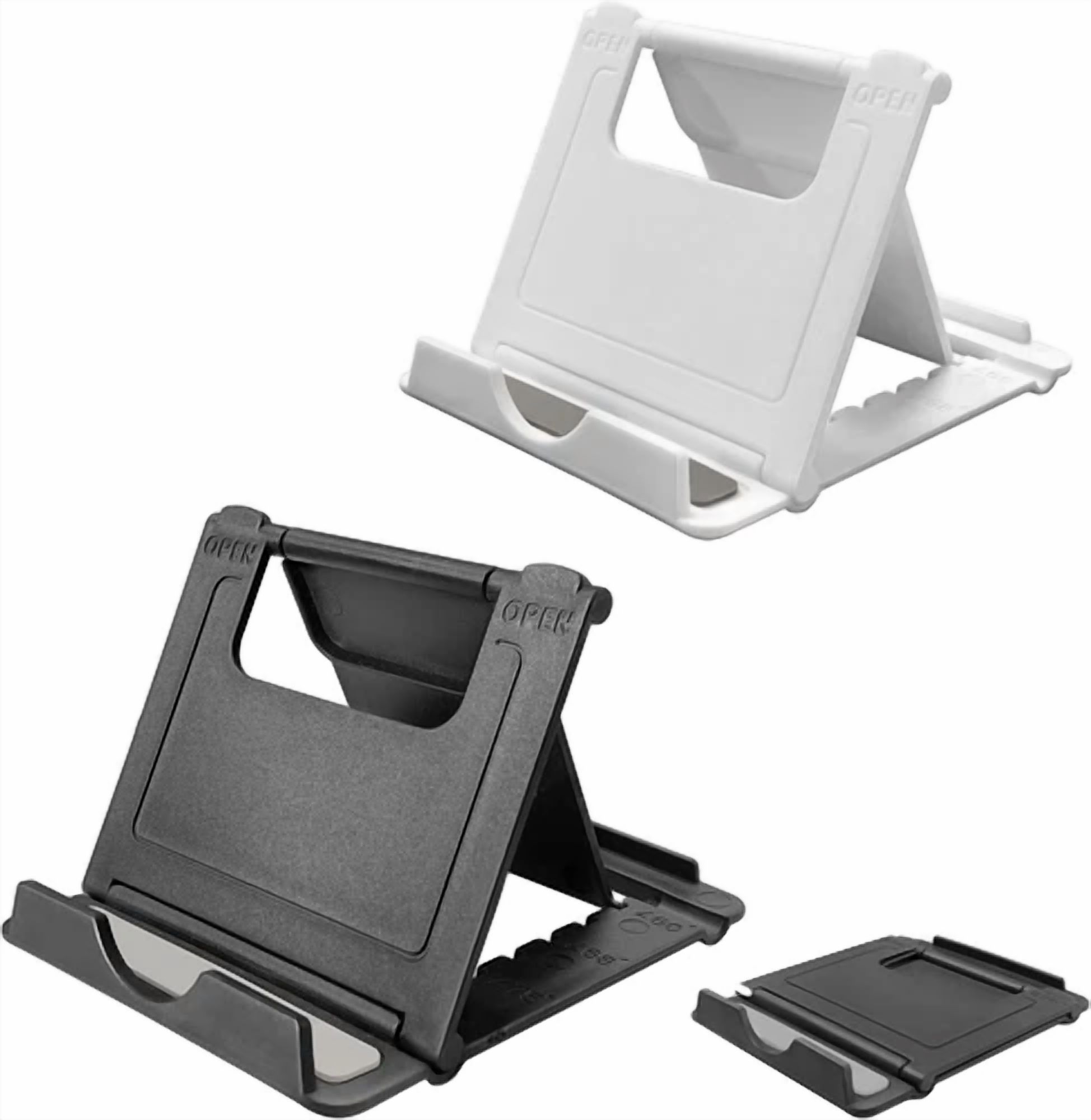BUTTERFLY- 2 Pack Cell Phone Stand, Foldable Phone Holder For Desk Compatible