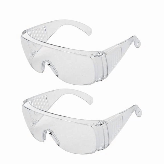 BUTTERFLY- 2 Pcs Stihl Clear Safety Glasses 99% U.V Protection Pack Of 2 Eye-Protector New