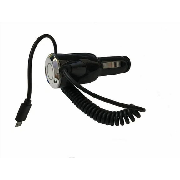 BUTTERFLY- 2Amp Micro Usb Car Charger With Led For Zte Axon Pro A1P A1Pb Phone Accessory