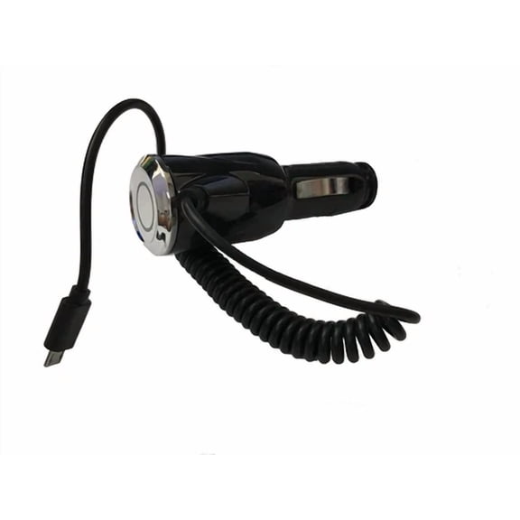 BUTTERFLY- 2Amp Micro Usb Car Charger With Led For Zte Obsidian Z820 Phone Accessory