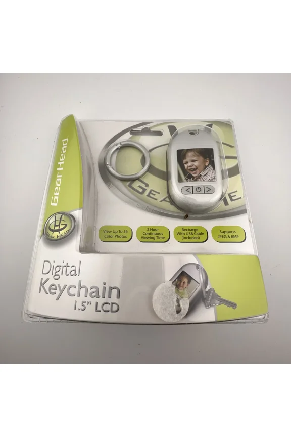 - 2B 1.5-Inch Digital Photo Key Chain Dp151 Lcd Full-Color Display New
