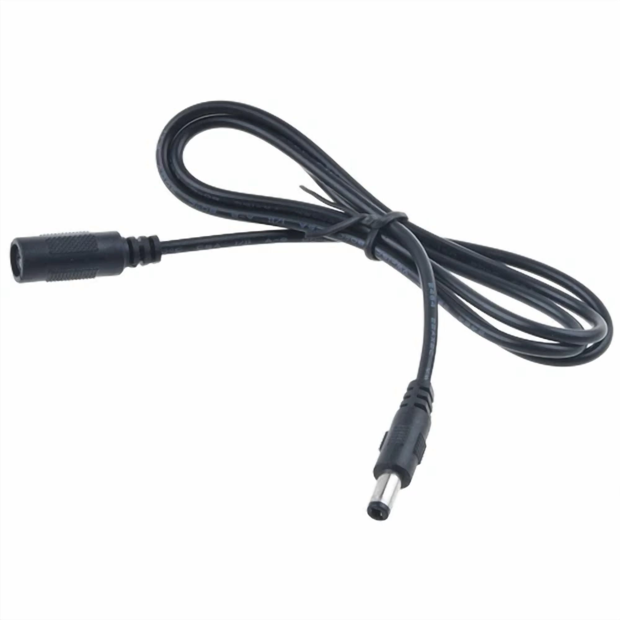 BUTTERFLY- 3.3Ft Dc Power Extension 5.5X 2.5Mm Cord Cable Lead Cctv Extender Male To Female