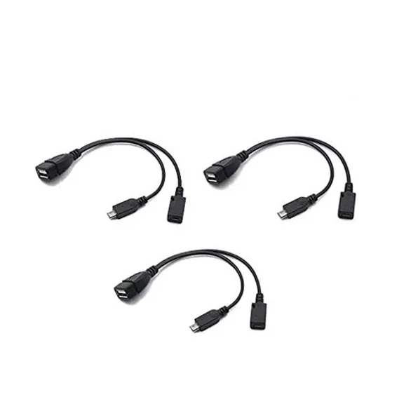 BUTTERFLY- 3-Pack Otg Cables Replacement For Fire-Stick 4K, Replacement For Amazon Fire-Tv,