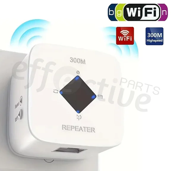 BUTTERFLY- 300Mbps Wifi Extender Repeater Internet Booster Quick Setup Stable Signal 2.4Ghz