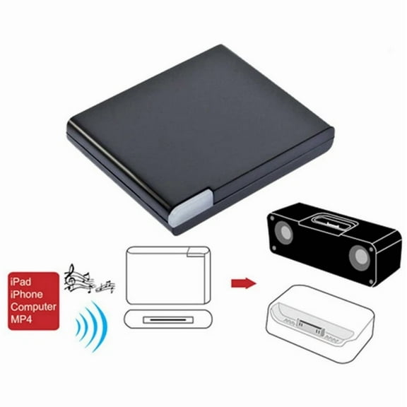 BUTTERFLY- 30Pin Bluetooth Audio Receiver Dock A2Dp Stereo Music Wireless Receiver Adapter