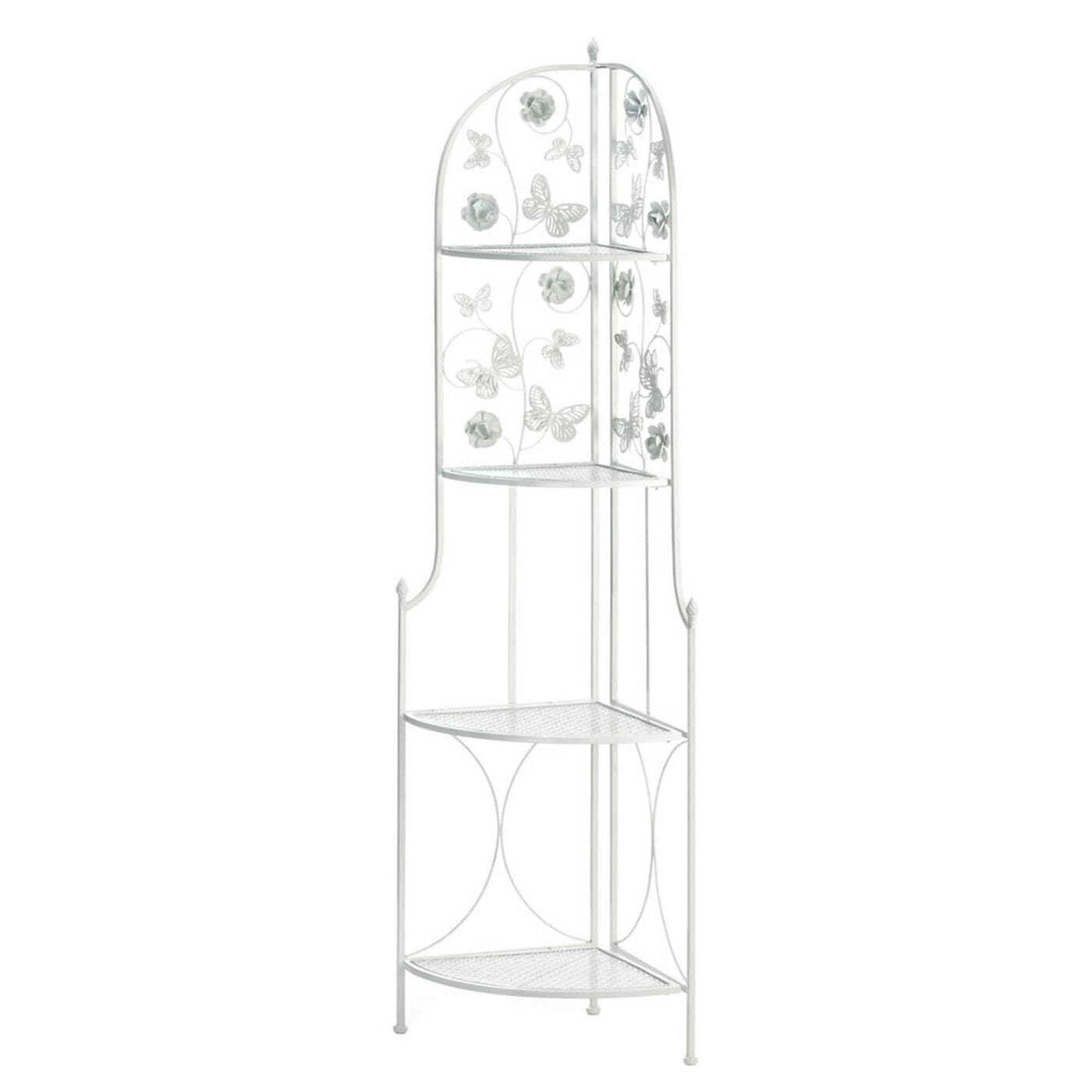 BUTTERFLY 4-TIER CORNER RACK - Walmart.com