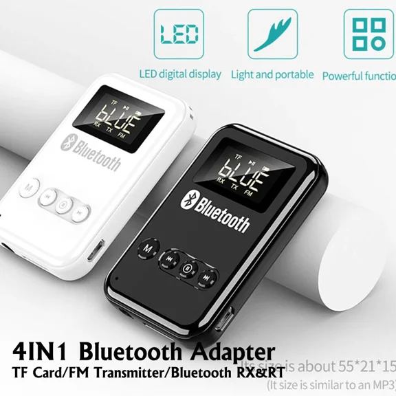 BUTTERFLY- 4In1 Bluetooth Transmitter & Receiver Wireless A2Dp Home Tv Stereo Audio Adapter
