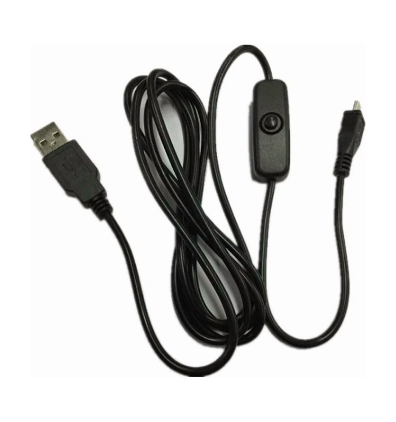 BUTTERFLY- 4Pcs Raspberry Pi Power Usb Switch Power Cable Usb To Micro Usb With Switch