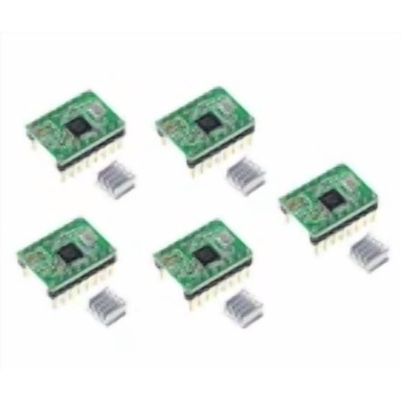 BUTTERFLY- 5 X Stepstick Stepper Motor Drivers A4988 For 3D Printers