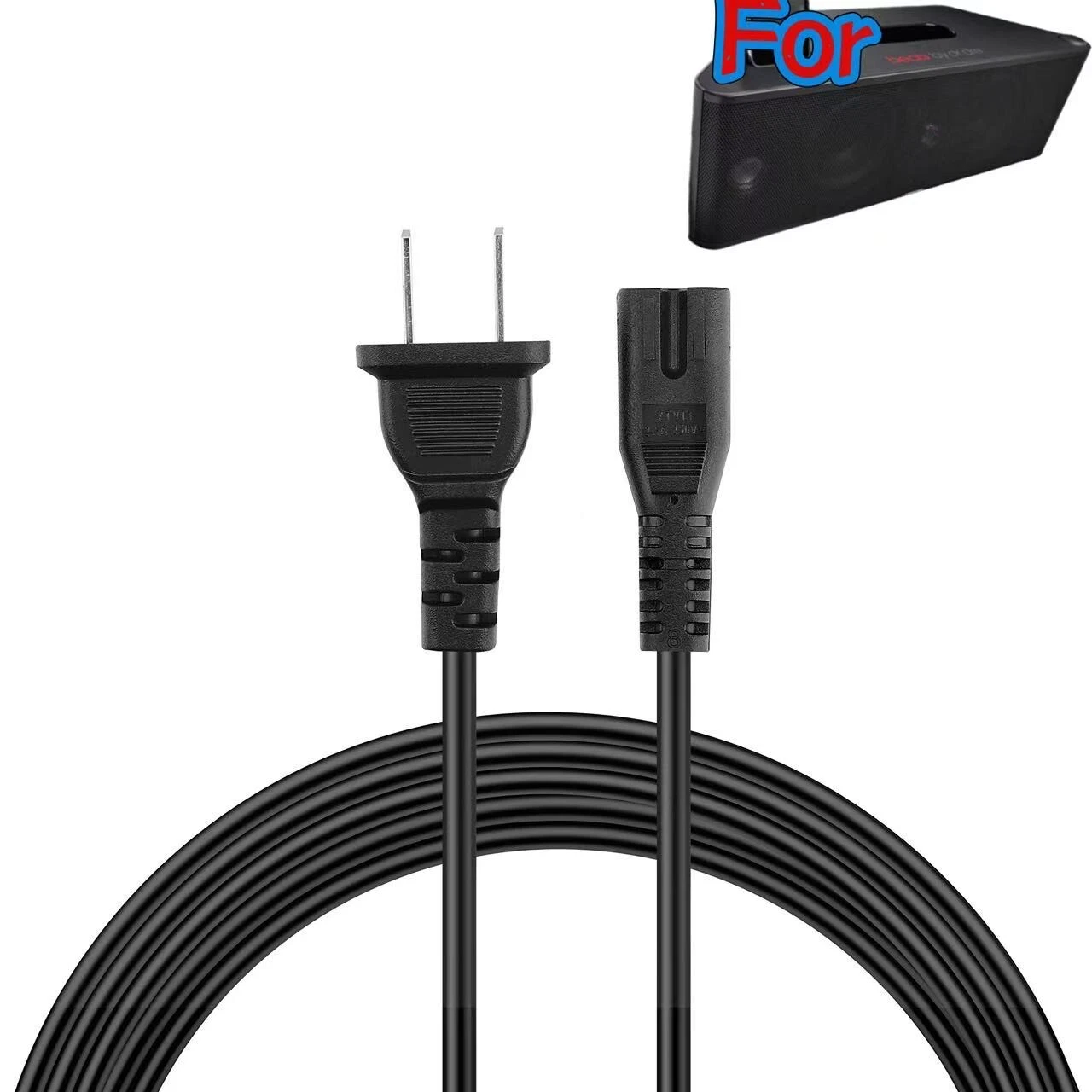 BUTTERFLY- 5Ft Ac Power Cord Cable For Klipsch Reference R-41Pm Powered Bookshelf Speaker