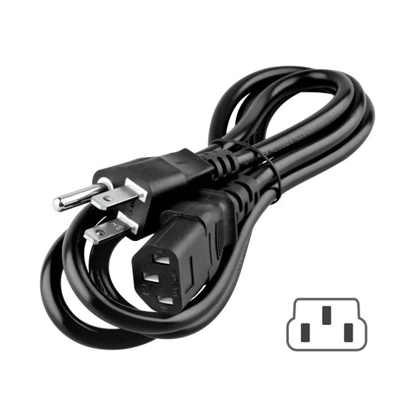 BUTTERFLY- 5Ft Ac Power Cord Cable For Vox Ac10C1 Ac15C1X Ac15C2 Combo Amp 3-Prong Wire