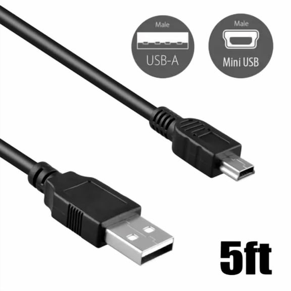 BUTTERFLY- 5Ft Mini Usb Connector Cable Cord Lead For Stonex S4 Ii Handheld Gps Receiver