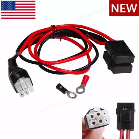 BUTTERFLY- 6-Pin Dc Power Cord Cable For Icom Ic-740 Ic-745 Ic-746 Ic-751 Ic-756 Ic-910H