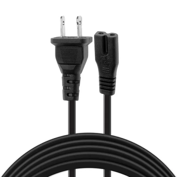 BUTTERFLY- 6Ft Ac Power Cord For Brother Cs-6000I Sewing Machine 2-Prong Connector Cable