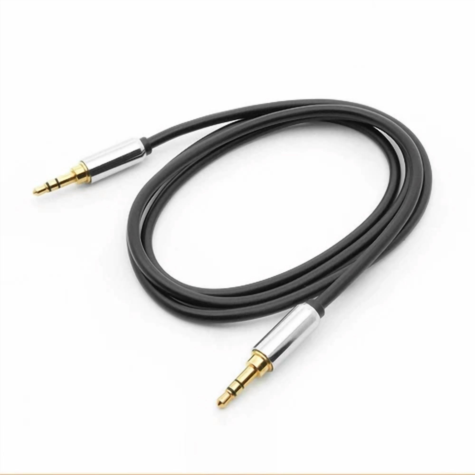 BUTTERFLY- 6Ft Auxiliary Aux 3.5Mm 1/8" Trs Male To Male Stereo Audio Cable Cord Gold Plug