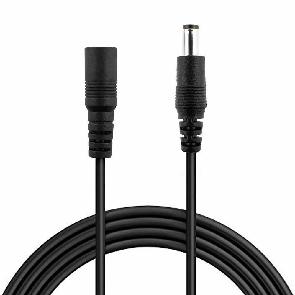 BUTTERFLY- 6Ft Dc Guitar Polarity Converter Cable Lead For Keyboard Guitar Pedal 5.5X2.1Mm