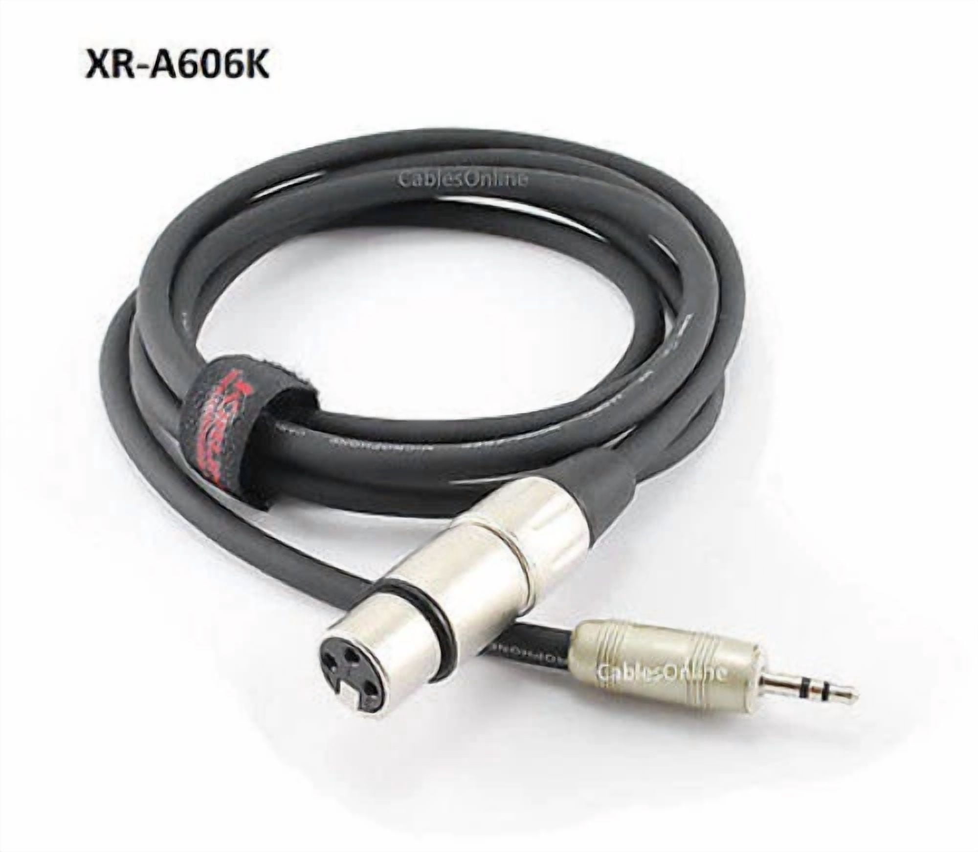 BUTTERFLY- 6Ft Kirlin 3.5Mm Trs Plug To Xlr Female Ofc Noise-Free Audio Mixer Cable