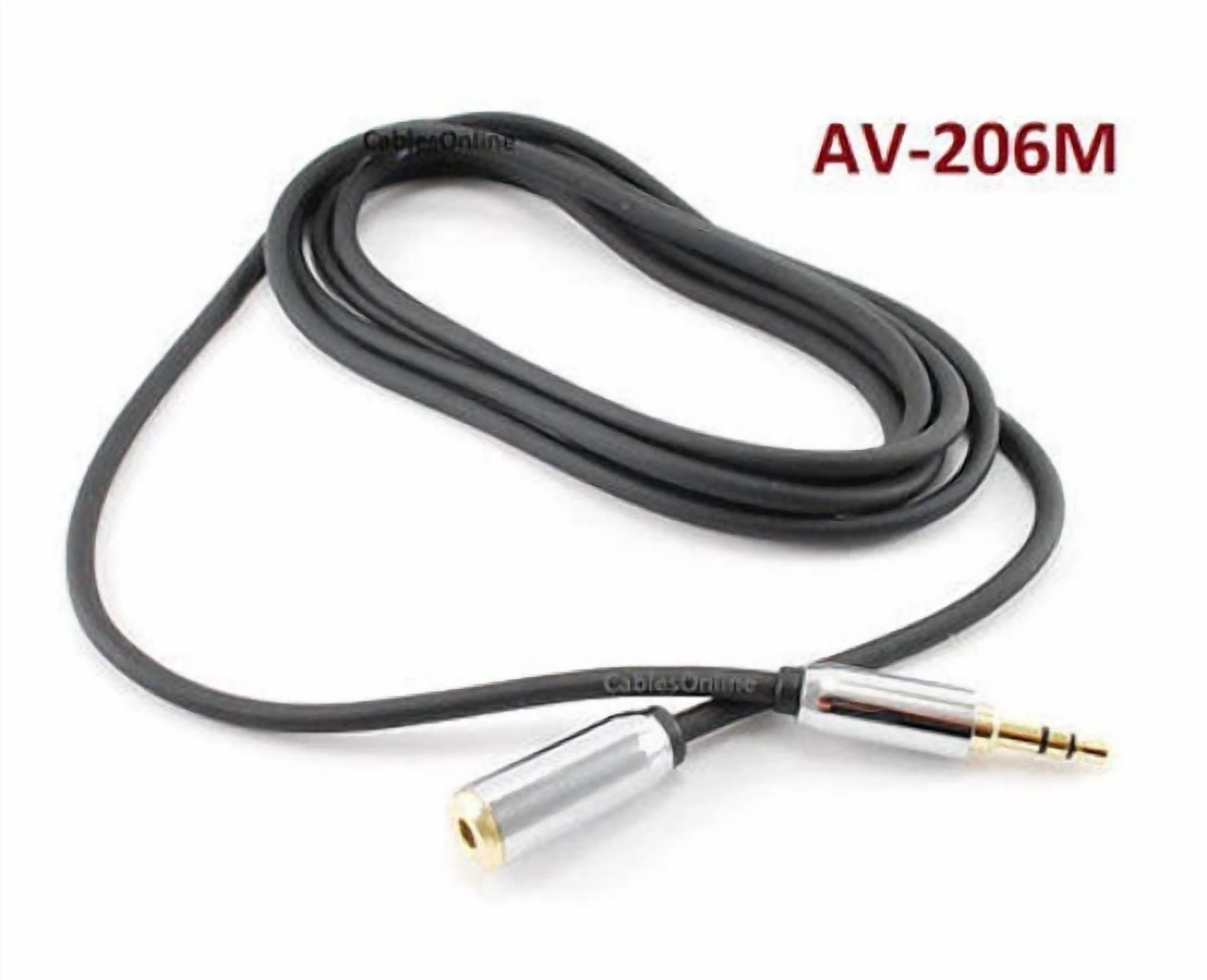 BUTTERFLY- 6Ft Mobile-Type Stereo 3.5Mm (1/8") Trs Male To Female Audio Extension Cable