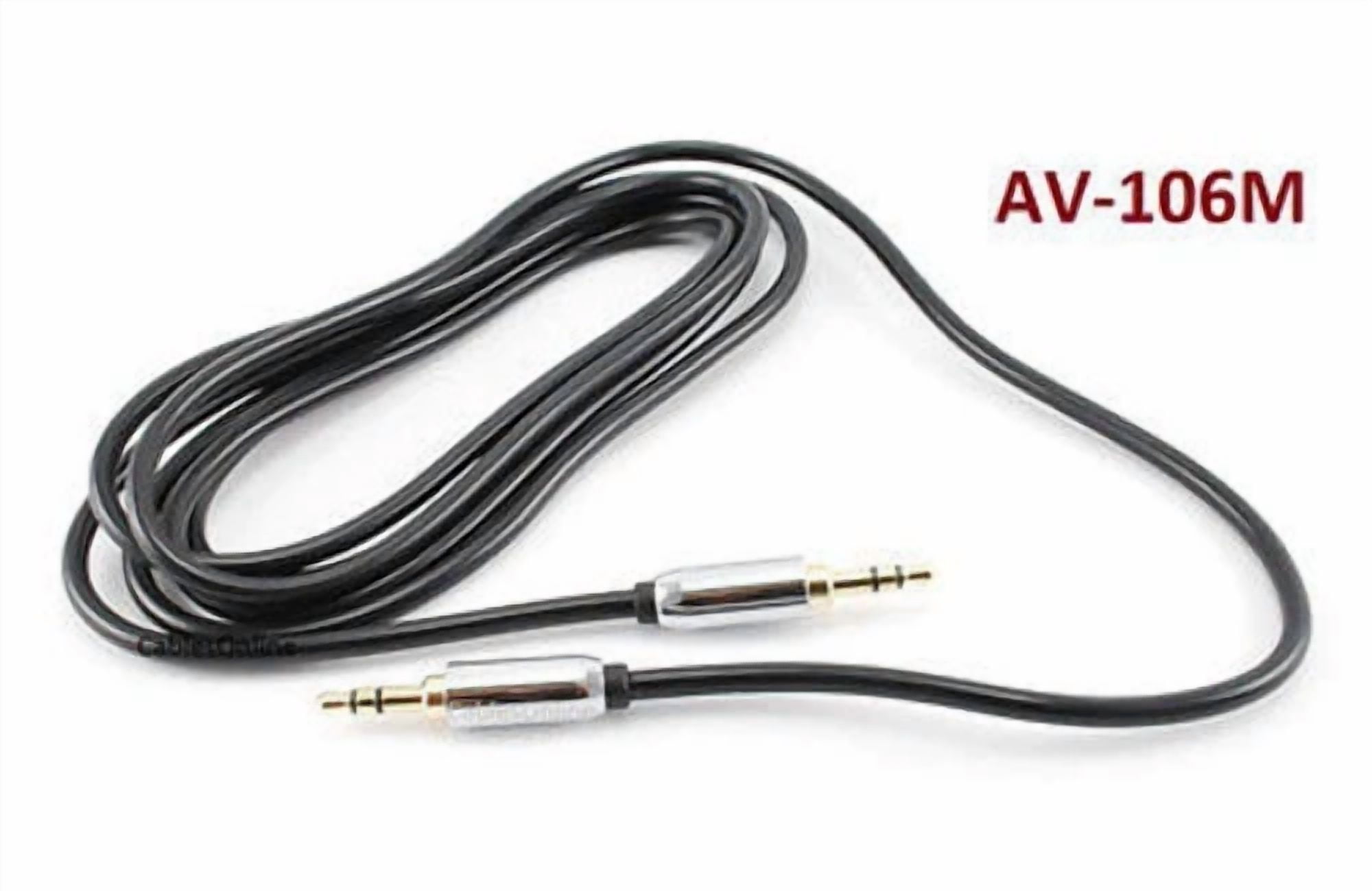 BUTTERFLY- 6Ft Mobile-Type Stereo 3.5Mm (1/8") Trs Male To Male Flexible Audio Cable