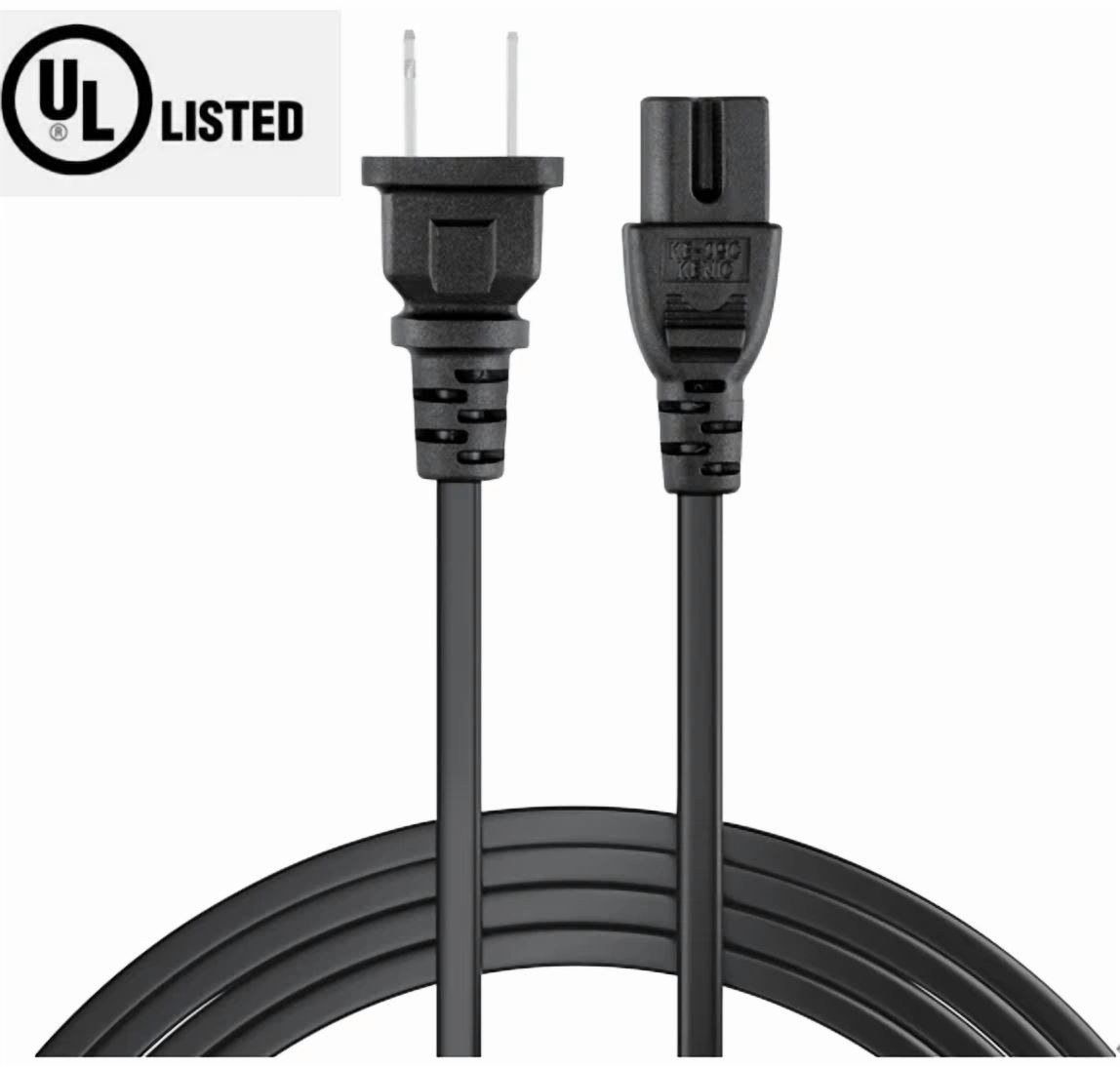 BUTTERFLY- 6Ft Polarized Power Cable Cord For Singer 7256 7258 Stylist 7412 Sewing Machine