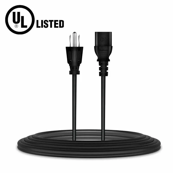 BUTTERFLY- 6Ft Ul Listed Ac Power Cord Cable Lead For Ecoboulder Wireless Speaker Ecoxgear