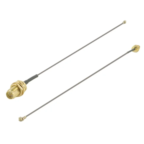BUTTERFLY- 8 Inch U.Fl Ipex To Rpsma Female Ultra Lowloss 1.37Mm Coaxial Pigtail Jumper C
