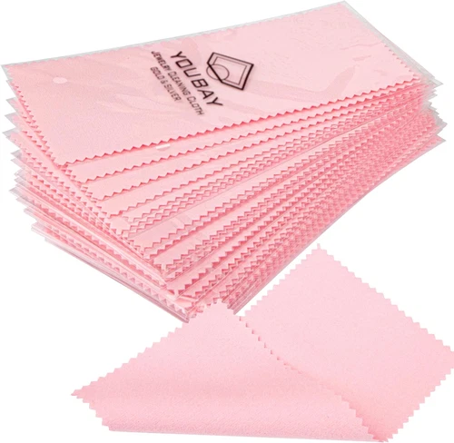 BUTTERFLY- 8X16Cm Jewelry Cleaning Cloth - 30 Pcs Individually Wrapped Silver Polishing Clo