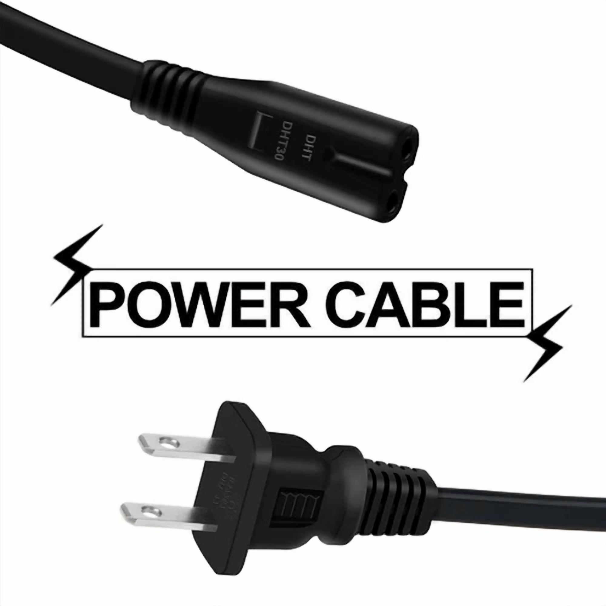 BUTTERFLY- Aprelco 6Ft Ul Ac Power Cord Cable For Sony Playstation 4 Ps4 Ps2 Ps3 Ps3 Slim