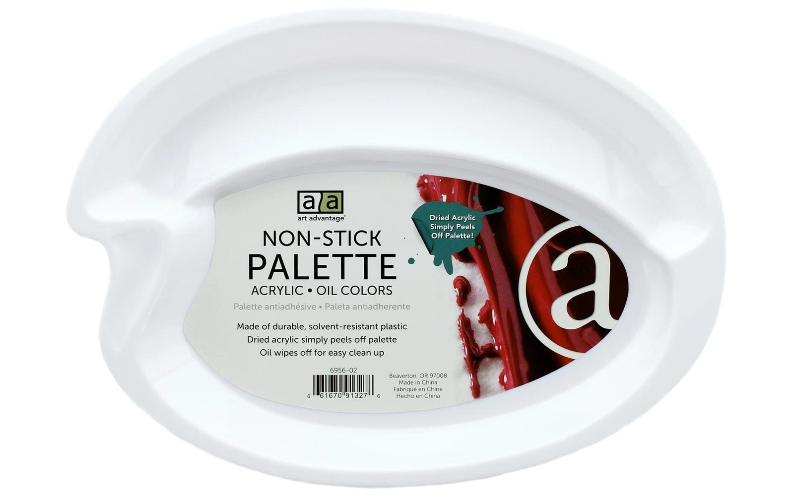 BUTTERFLY- Art Advantage Non-Stick Palette, 10.5" By 7.75"