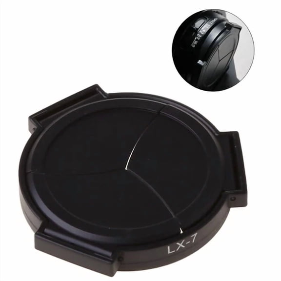 BUTTERFLY- Auto Retractable Lens Cap Self Open & Close Cover For Panasonic Dmc-Lx7 Accs