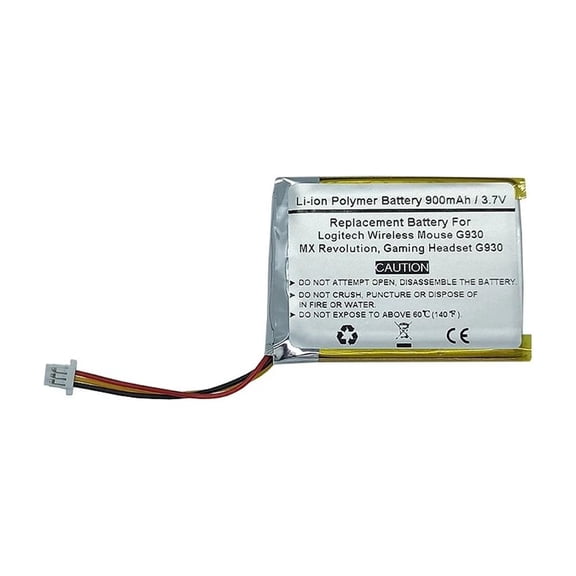 BUTTERFLY- Battery For Logitech Wireless Mouse G930,Mx Revolution,Headset G930,533-000018