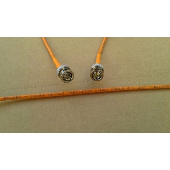 BUTTERFLY- Belden 1855A Hd-Sdi Mini Rg59 Video Cable 4.5 Ghz Bnc Male To Bnc Male 6 Ft.