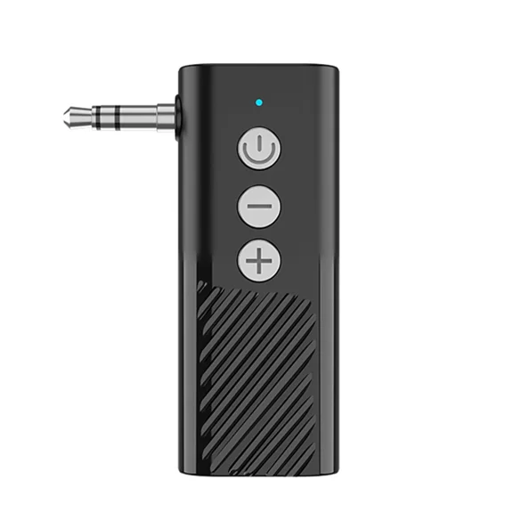 BUTTERFLY- Black 3-In-1 Wireless Bluetooth 5.3 Transmitter Receiver Adapter Audio Abs
