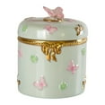 thumbnail image 1 of BUTTERFLY COTTON BOX AQUAMARINE - PINK - GOLD, 1 of 1