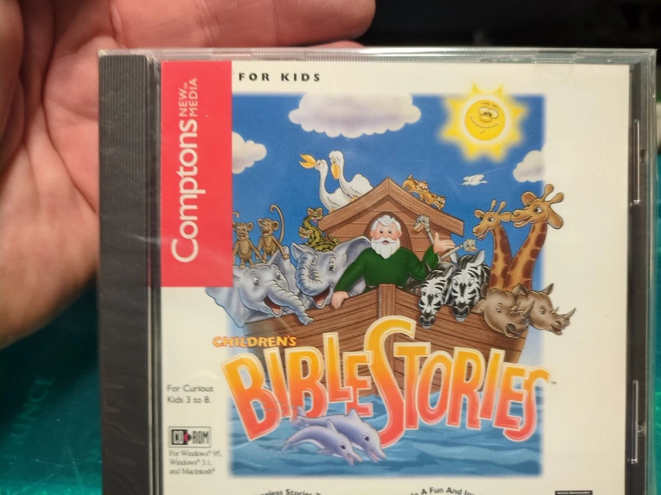 BUTTERFLY- Children’S Bible Stories Compton'S New Media Win/Mac Cd-Rom 1996