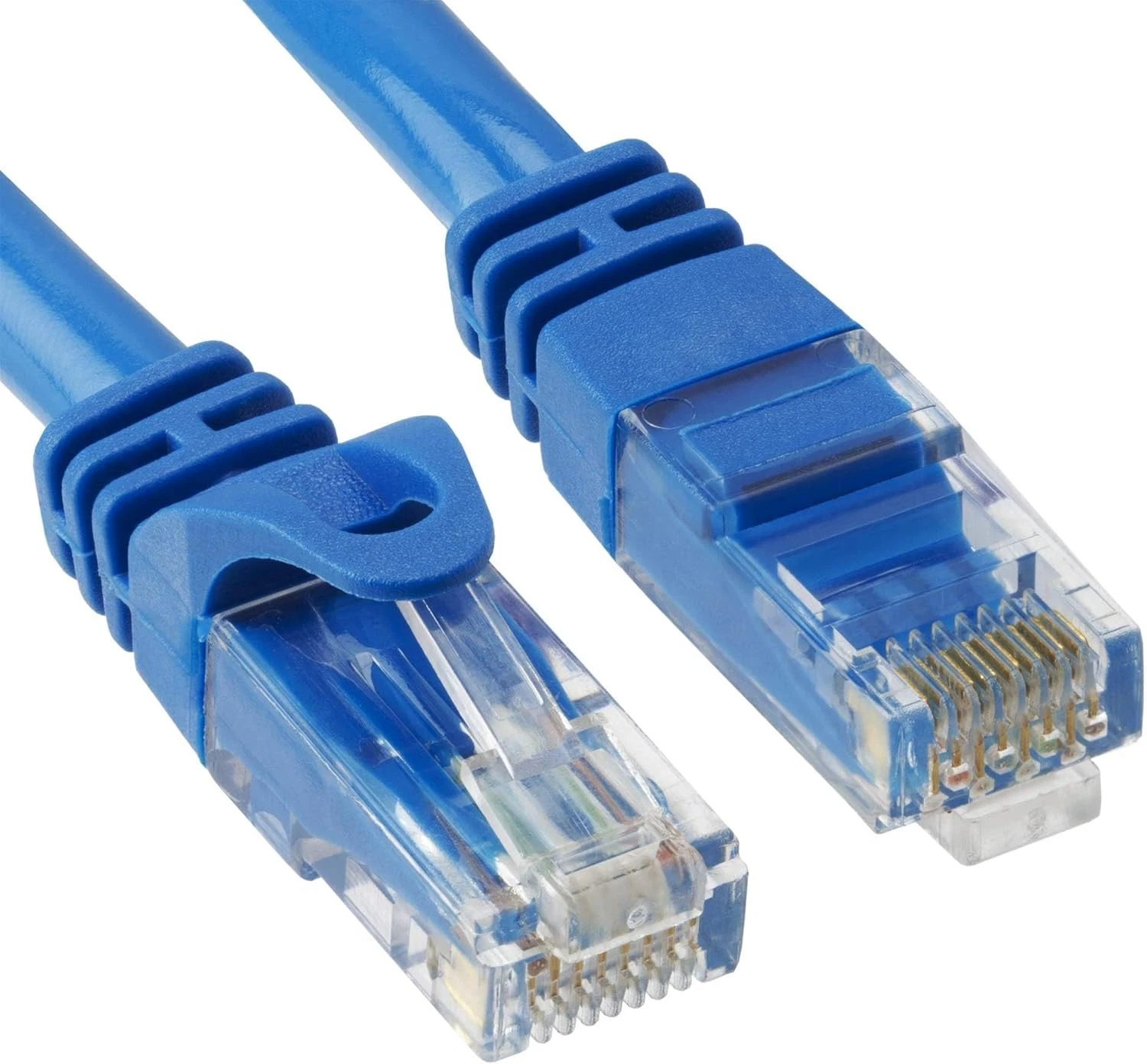BUTTERFLY- Cmple - Cat 6 Ethernet Cable 15 Ft, Cat6 Patch Cables 15Ft, Blue 1 Pack