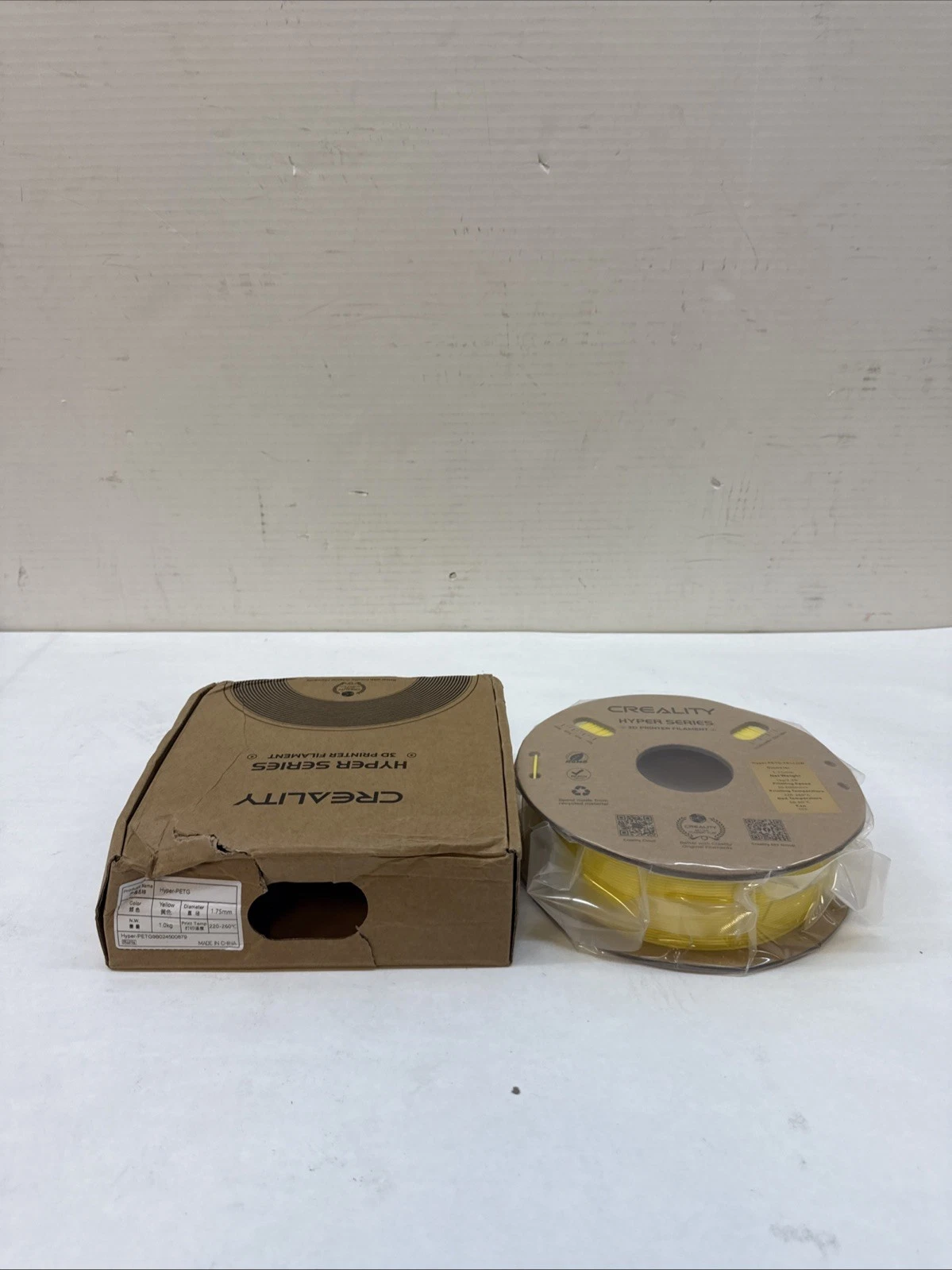 BUTTERFLY- Creality Petg Filament 1.75Mm Hyper Petg Filament High Speed 30-600Mm 1Kg Yellow
