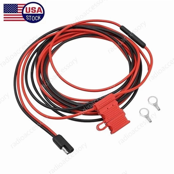 BUTTERFLY- Dc Power Cable Cord For Motorola Cm140 Cm160 Cdm750 Cdm1250 Cdm1550Ls+ Cdm1550