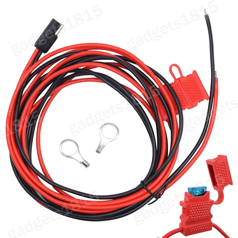 BUTTERFLY- Dc Power Cable For Motorola M1225 M10 M100 M120 M130 M200 M206 Radio Hkn4137